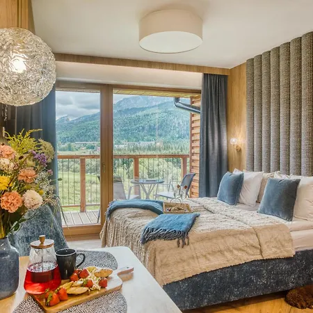 Enklawa Polany - Scenic Mountain View Retreat With Natural Pool By Downtown Apartment *